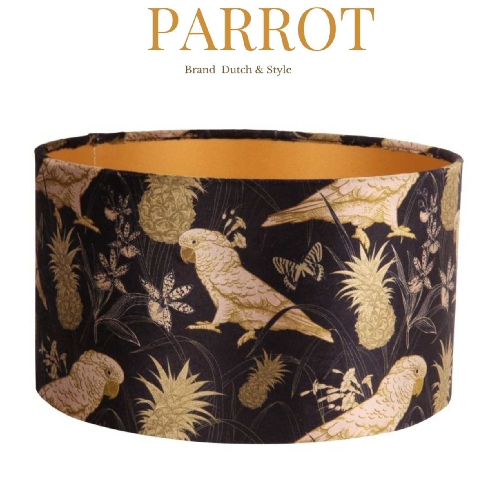 Dutch & Style Abat-jour perroquet