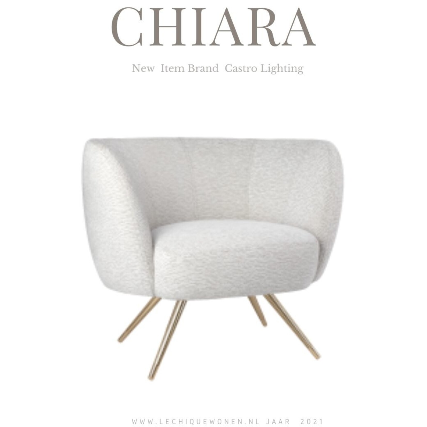 Castro Lighting  Chiara fauteuil