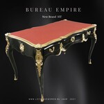 LC BUREAU EMPIRE BRONZE DORÉ NOIR...