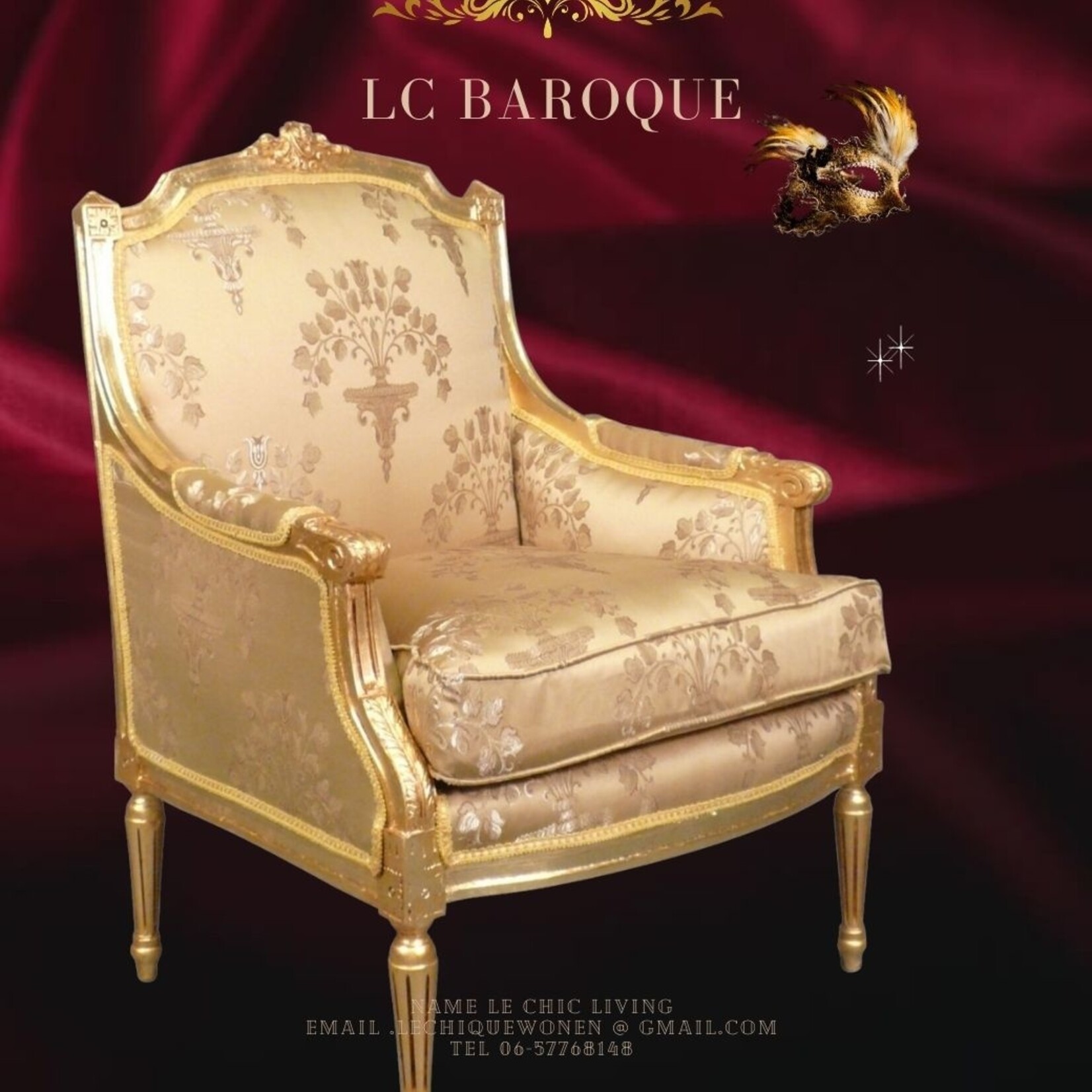 LC  Barok Bergère  Louis XVI