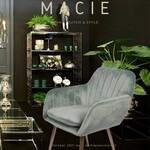 Dutch & Style Chaise Macie Blue Green