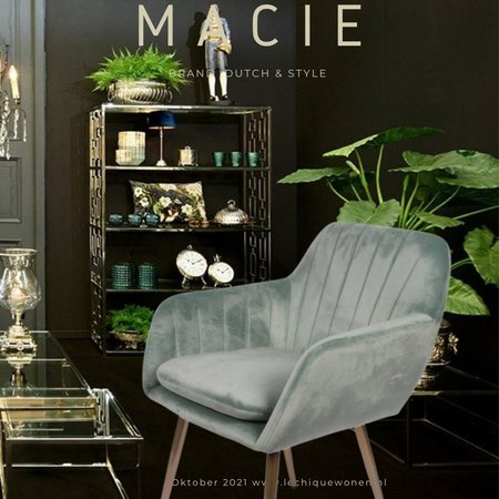 Dutch & Style Stoel Macie Green