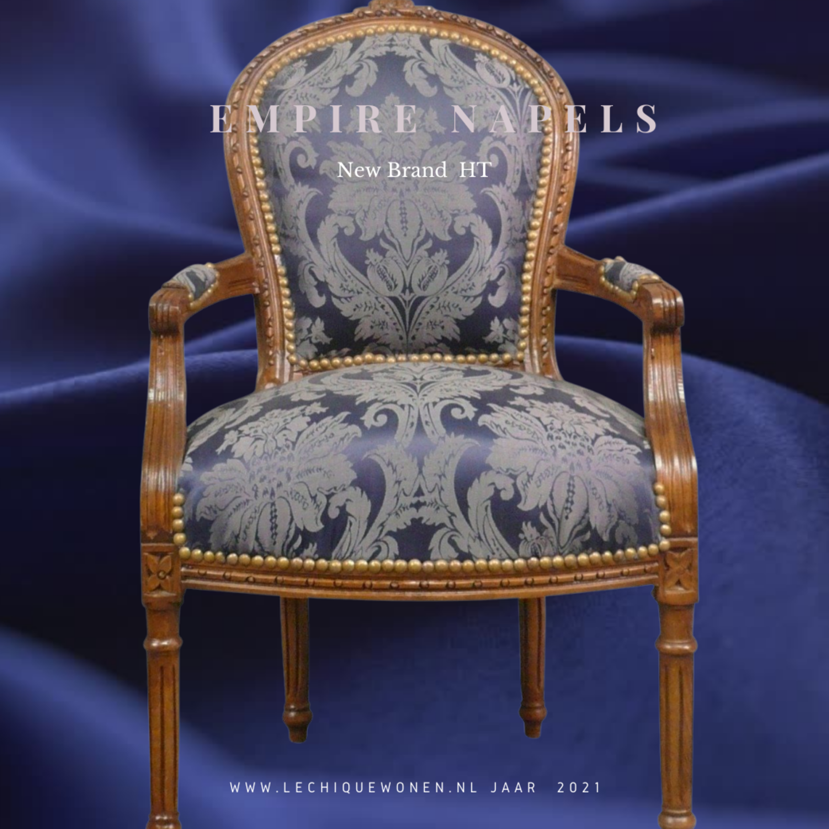 Royal Decoration   Baroque Empire chair Naples