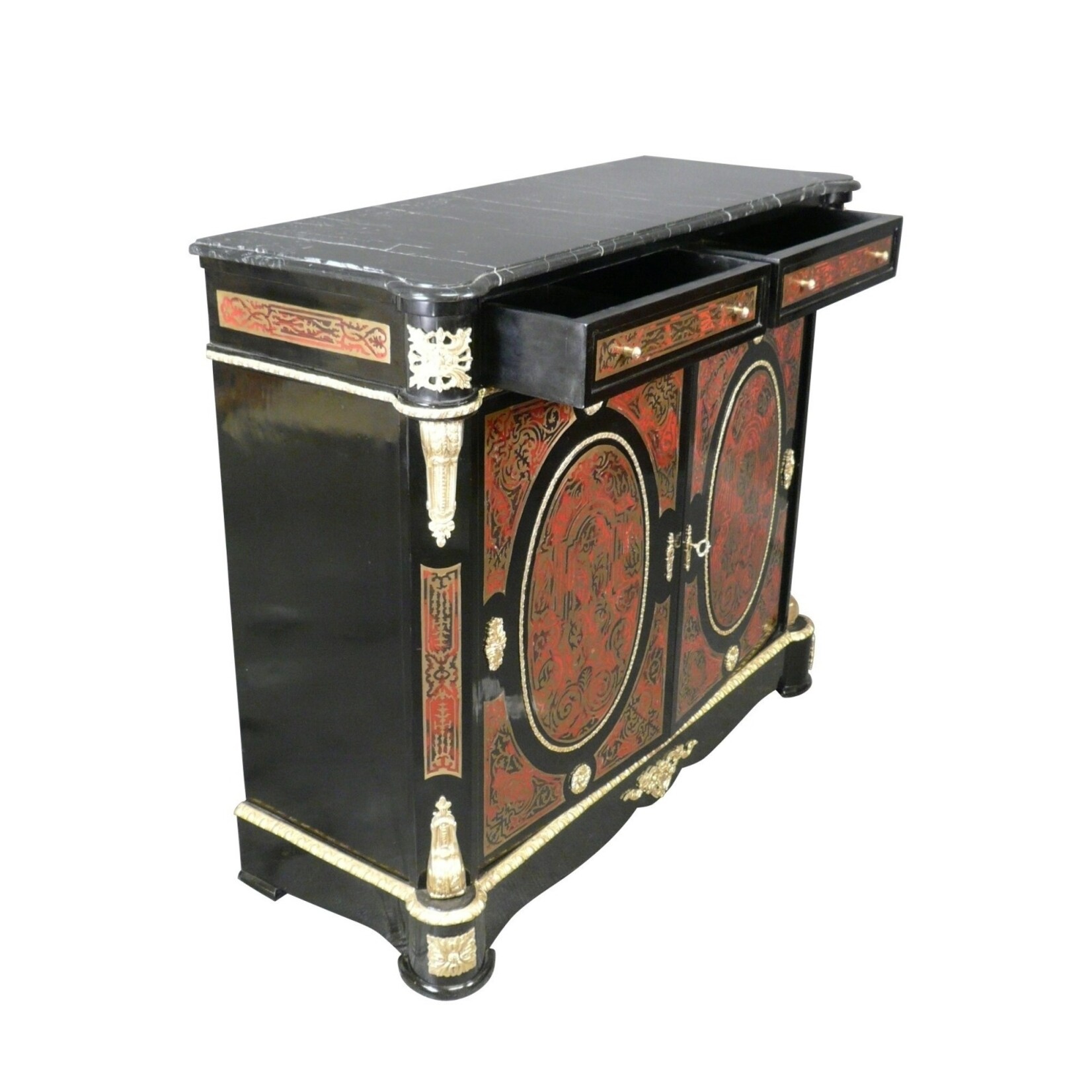 LC Napoleon  dresser in Boulle