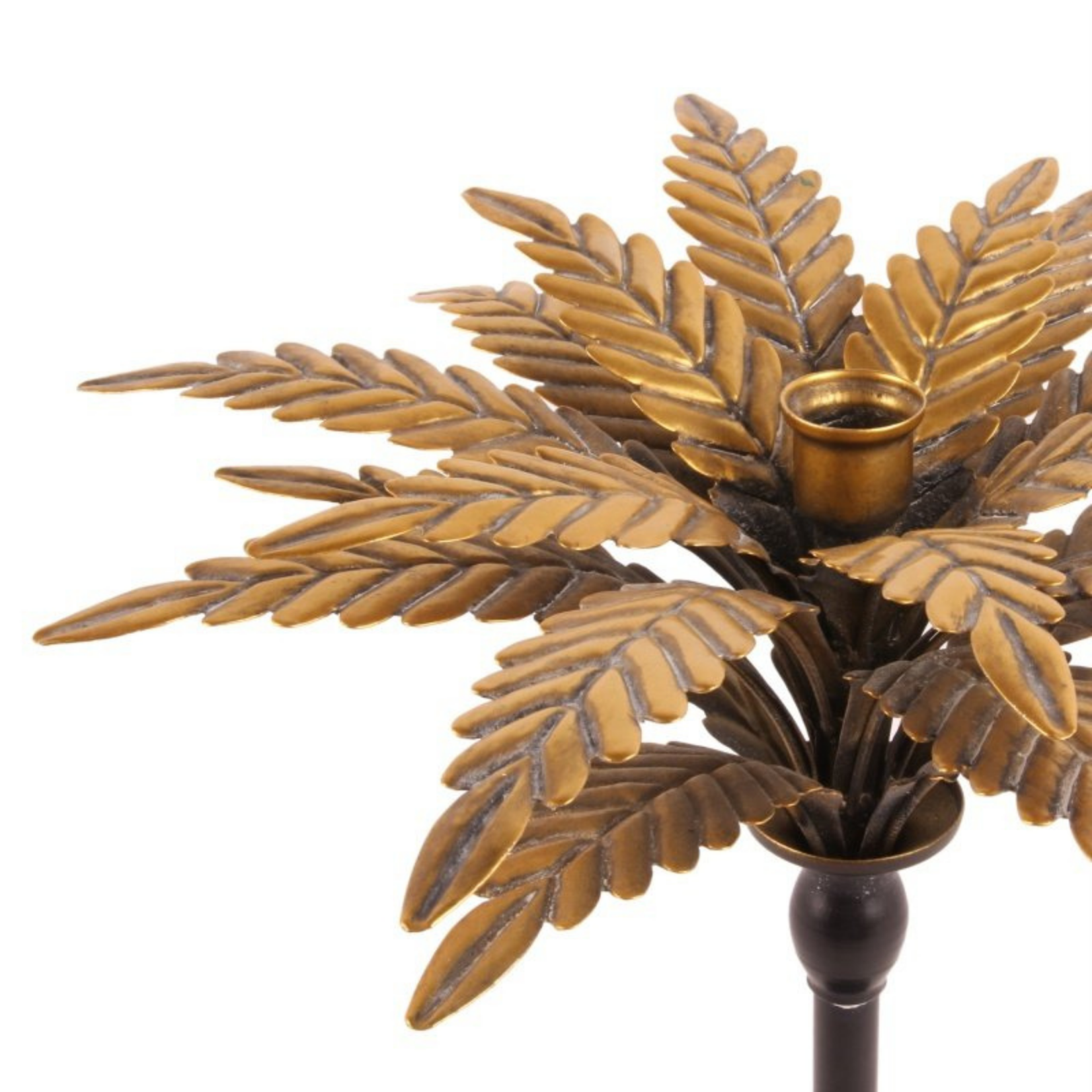 Dutch & Style Candlestick 33 cm Palm tree