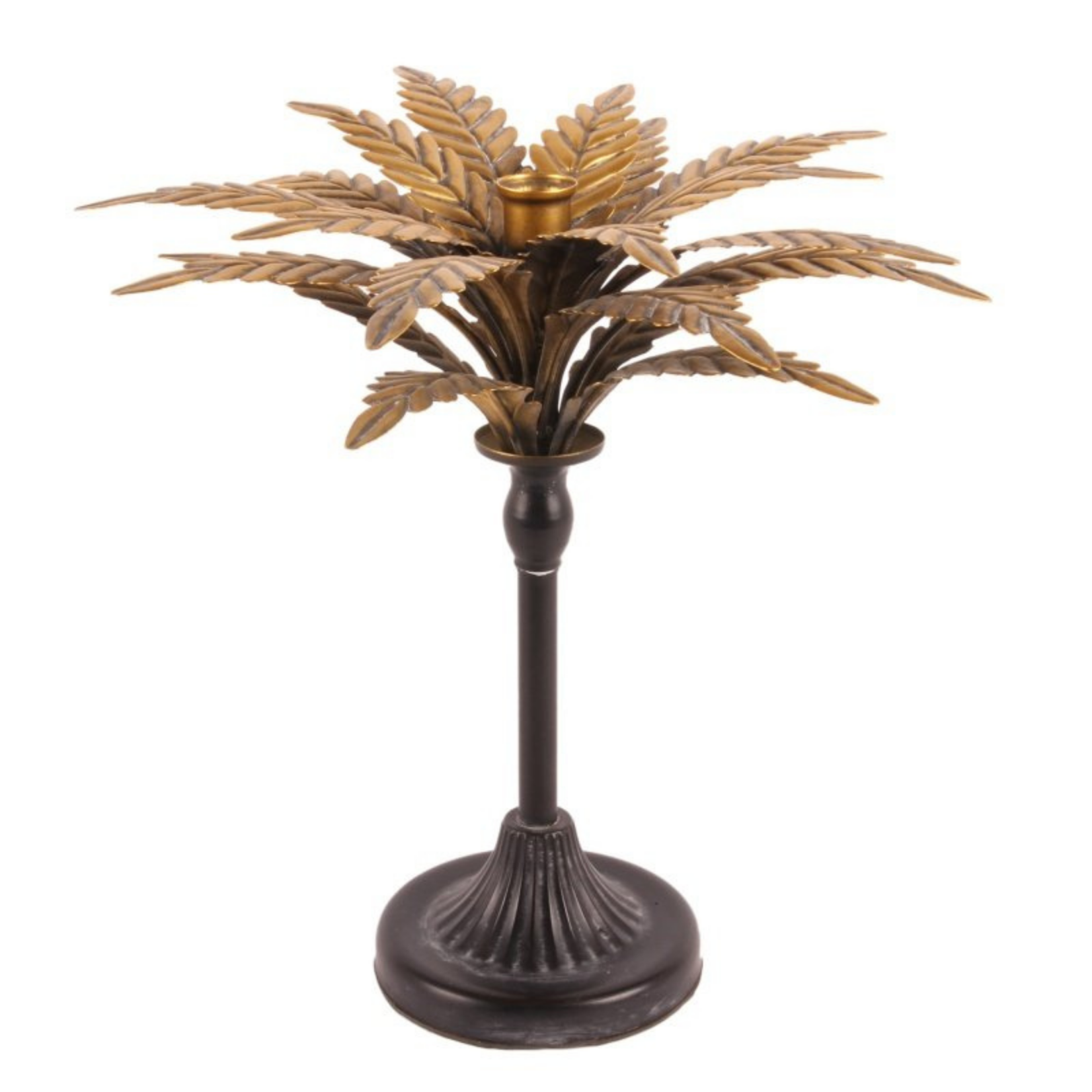 Dutch & Style Candlestick 33 cm Palm tree