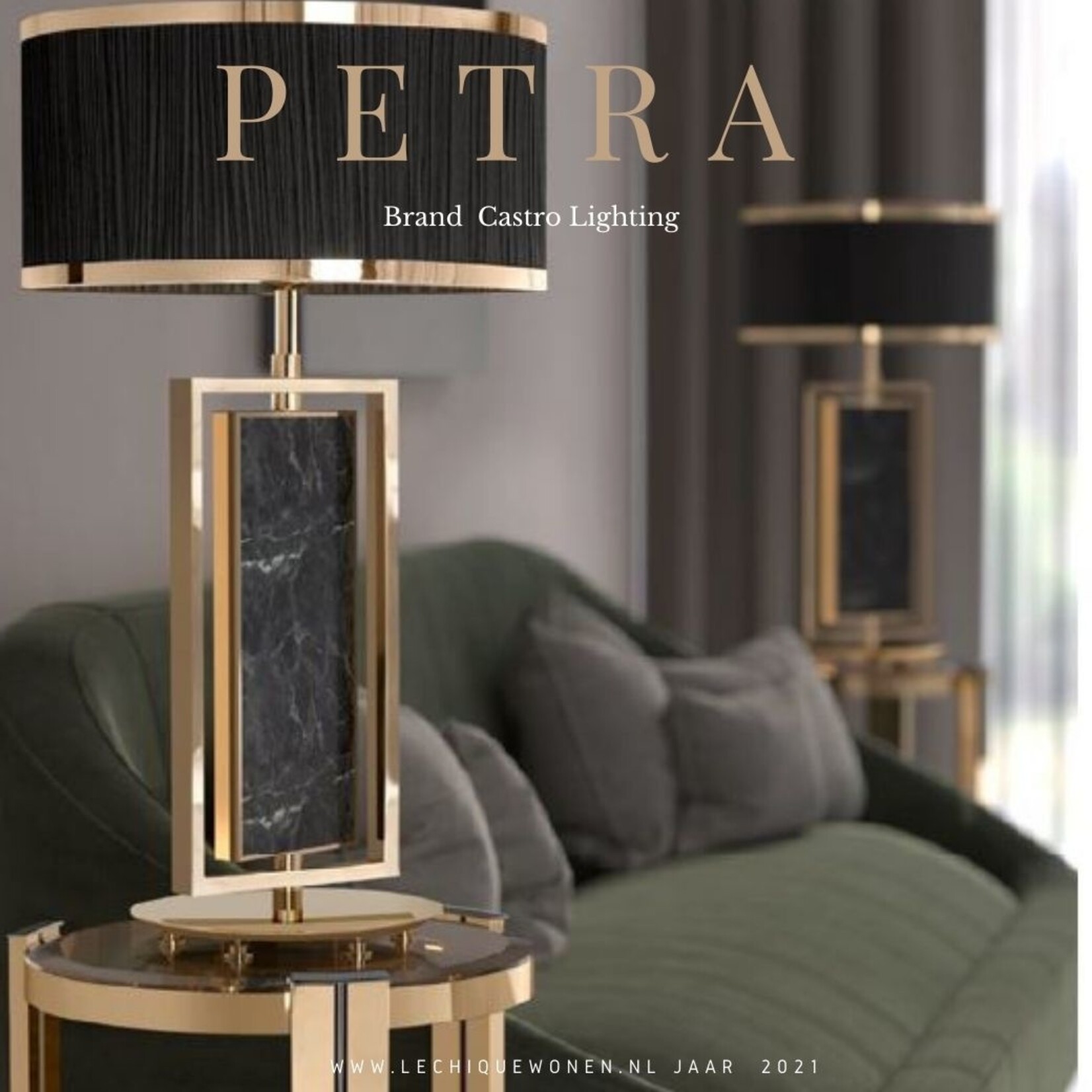 Castro Lighting  Petra table lamp