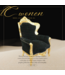 Royal Decoration   Barok fauteuil zwart goud
