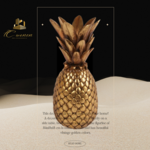 Dutch & Style Ananas deco/vaas 34 cm