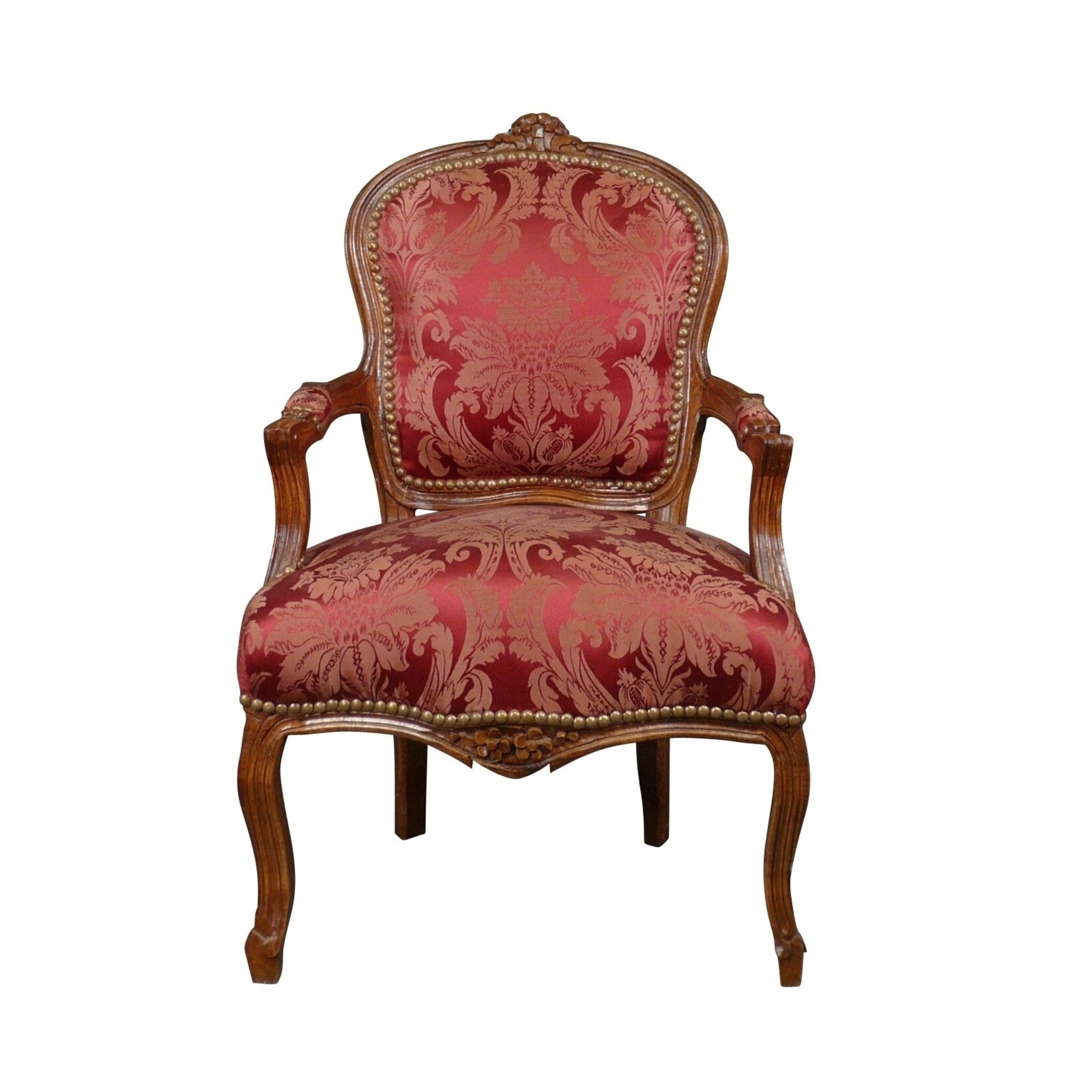 LC Chaise baroque pour femme passion or vin rouge