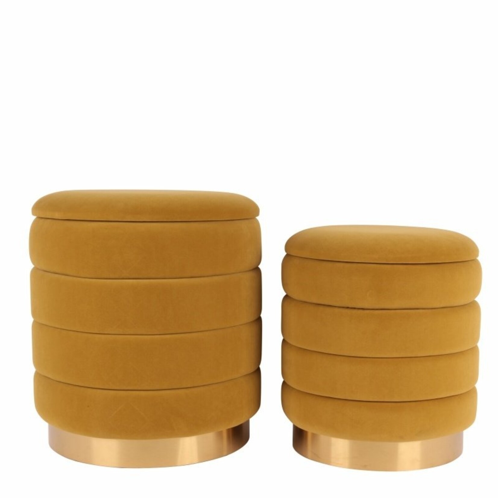 Dutch & Style Pouf SET/2 Gold