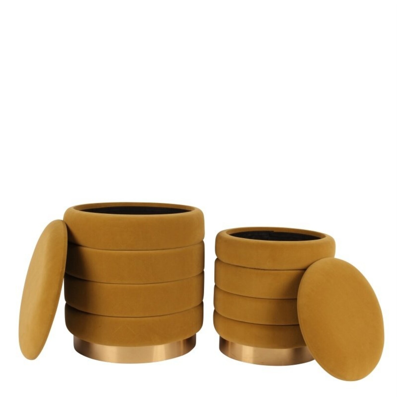 Dutch & Style Pouf SET/2 Gold