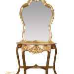 LC Coiffeuse baroque console Or