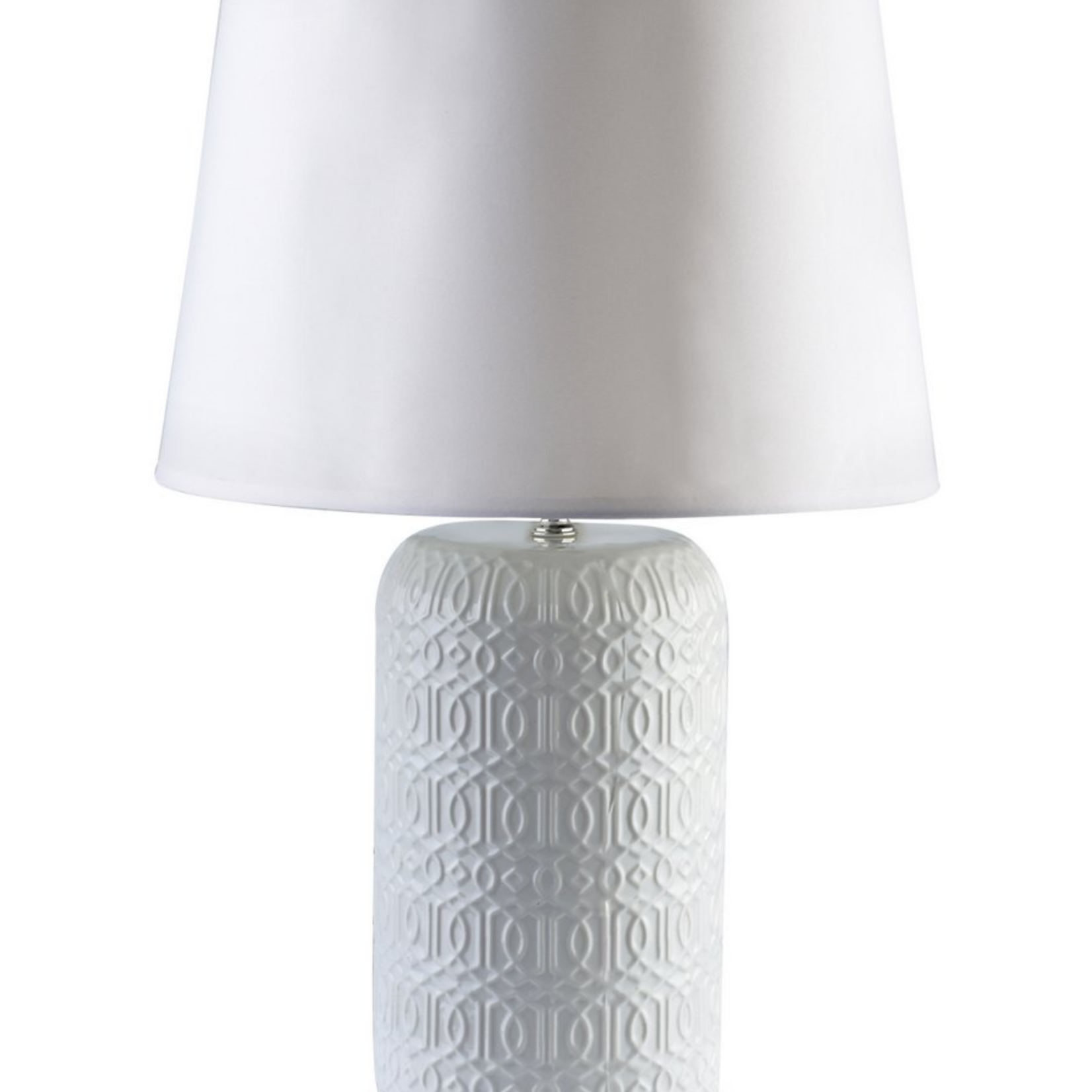 Mondex LENA WHITE Lamp 15x15xh53cm