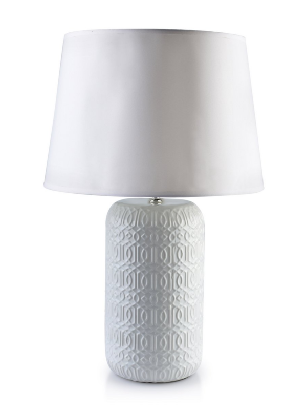 Mondex LENA WIT Lamp 15x15xh53cm