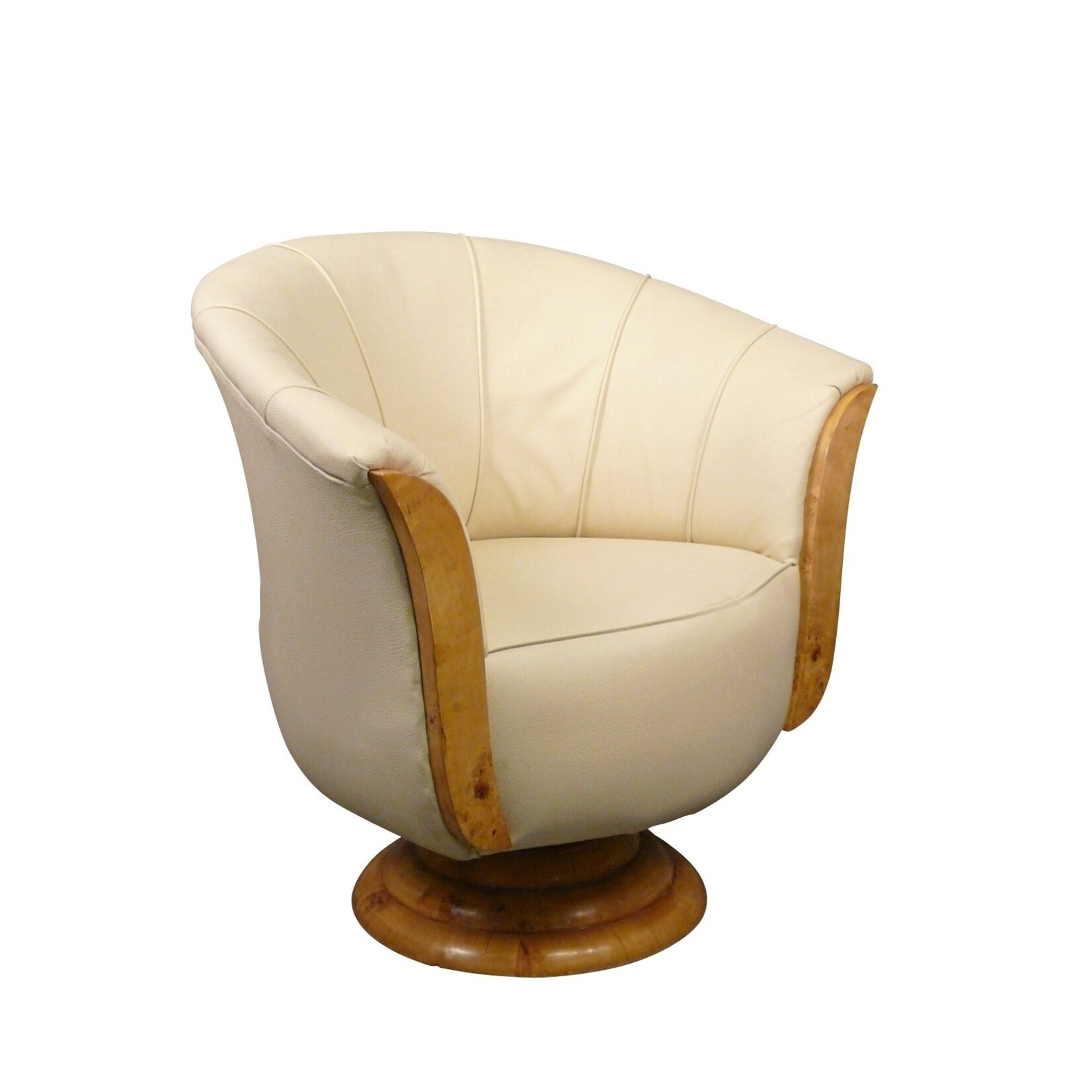 Art Deco swivel chair