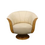 Art Deco swivel chair