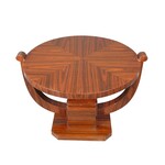 LC Koffie tafel   rosewood inlay.