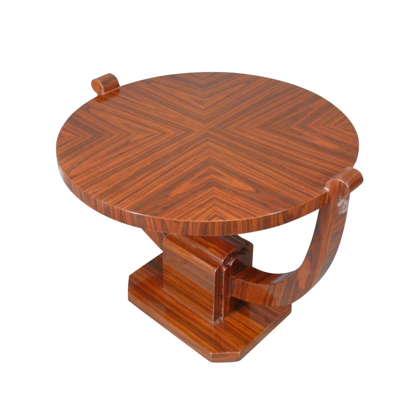 LC Koffie tafel  rosewood inlay.