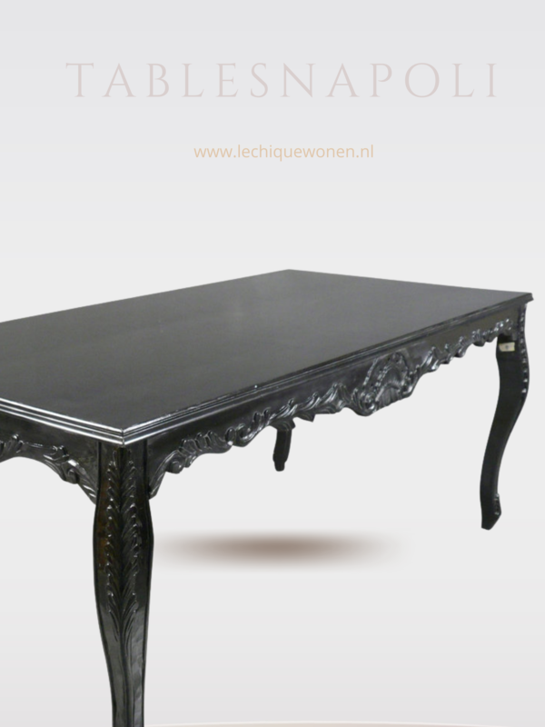 LC Zwarte  barok tafel