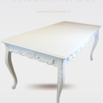 LC White   baroque table