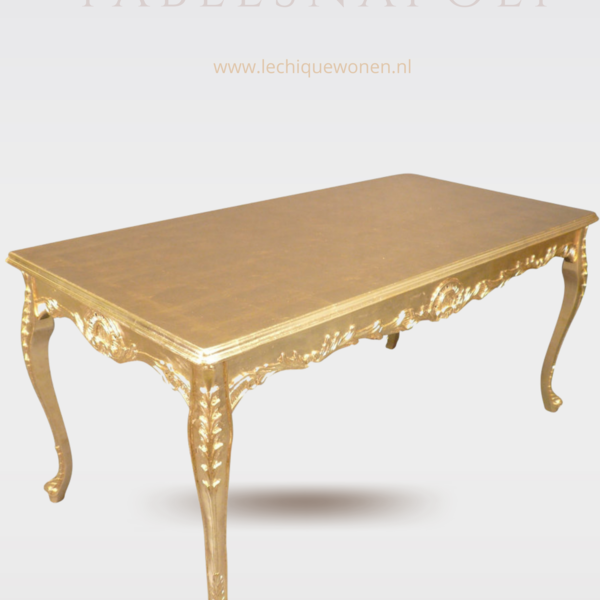 LC Gold    baroque tablel Lengte : 180 cm