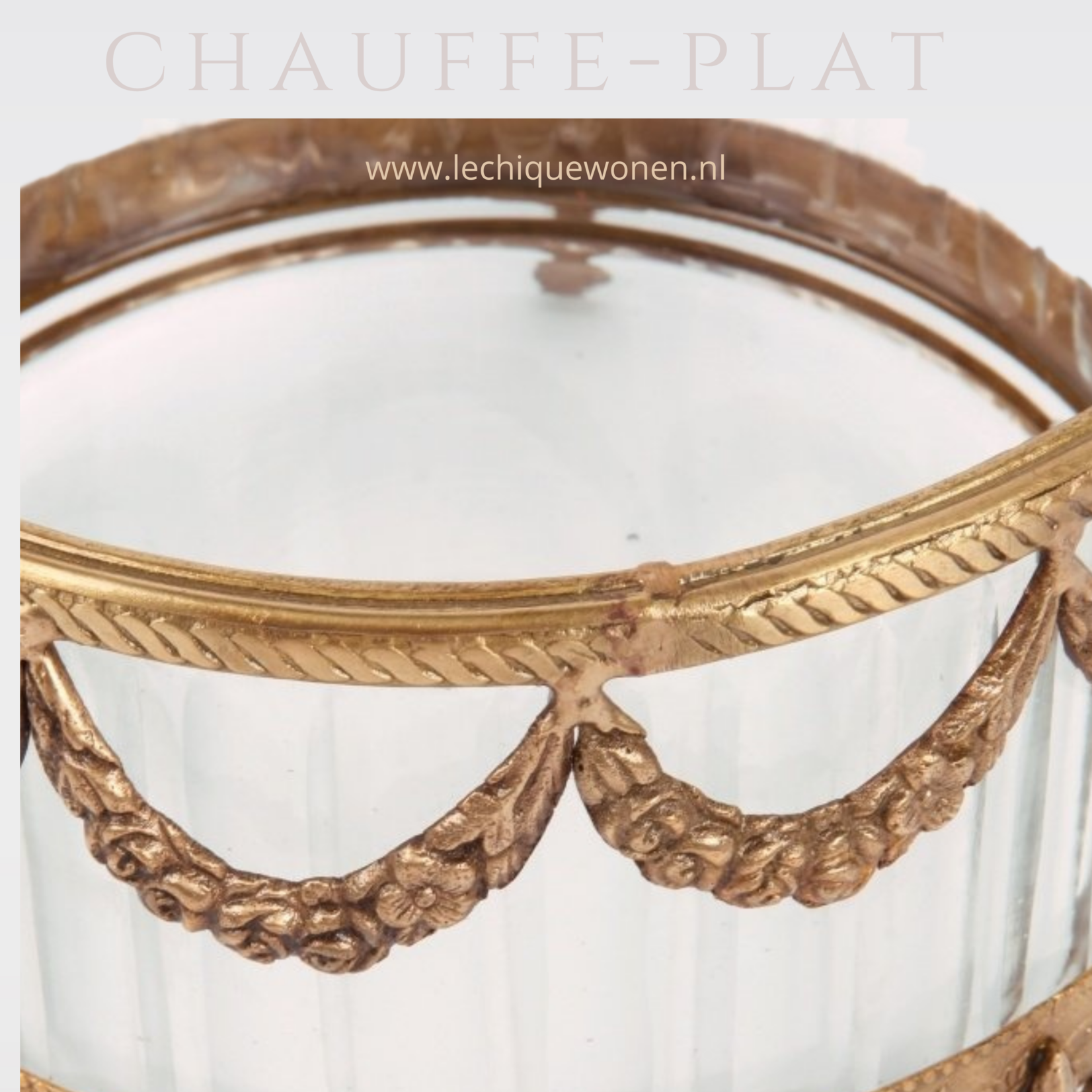 Dutch & Style Petite bougie chauffe-plat