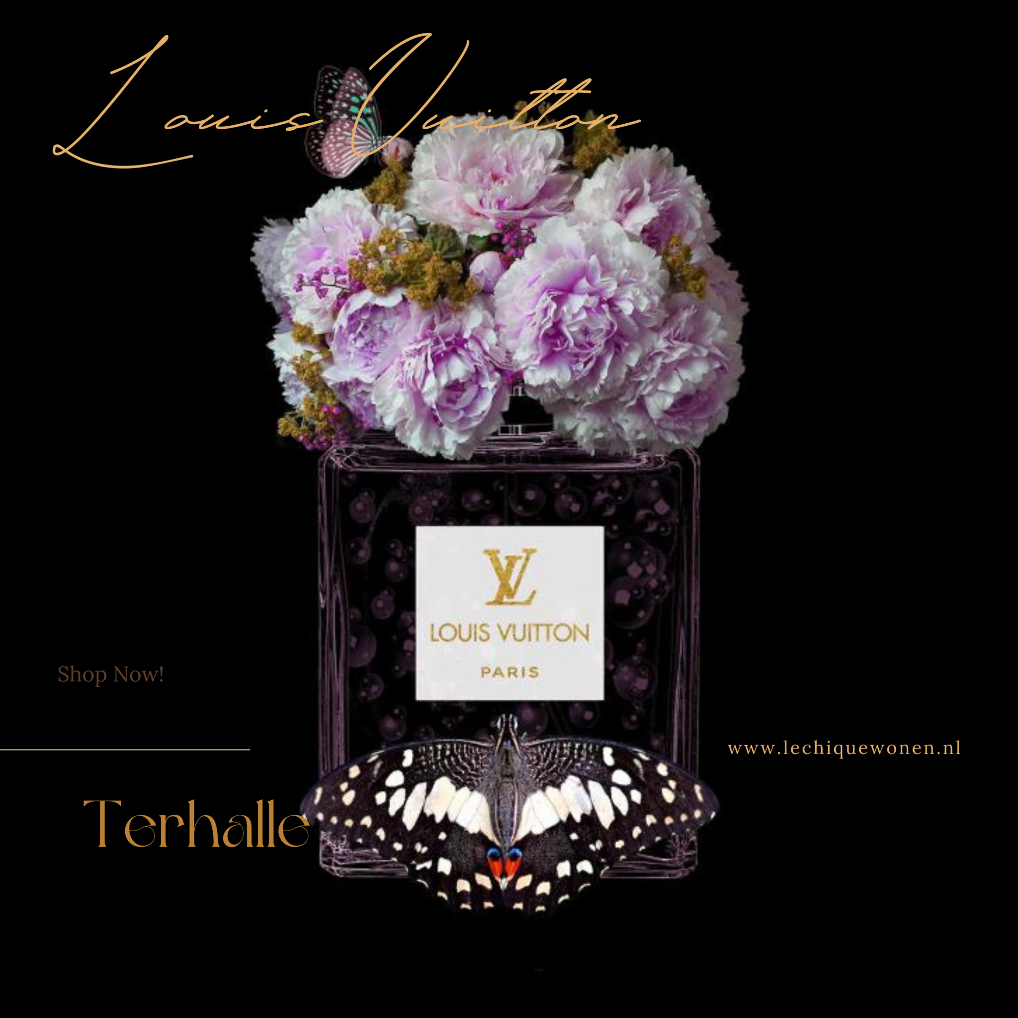 Tableau en verre Louis Vuitton