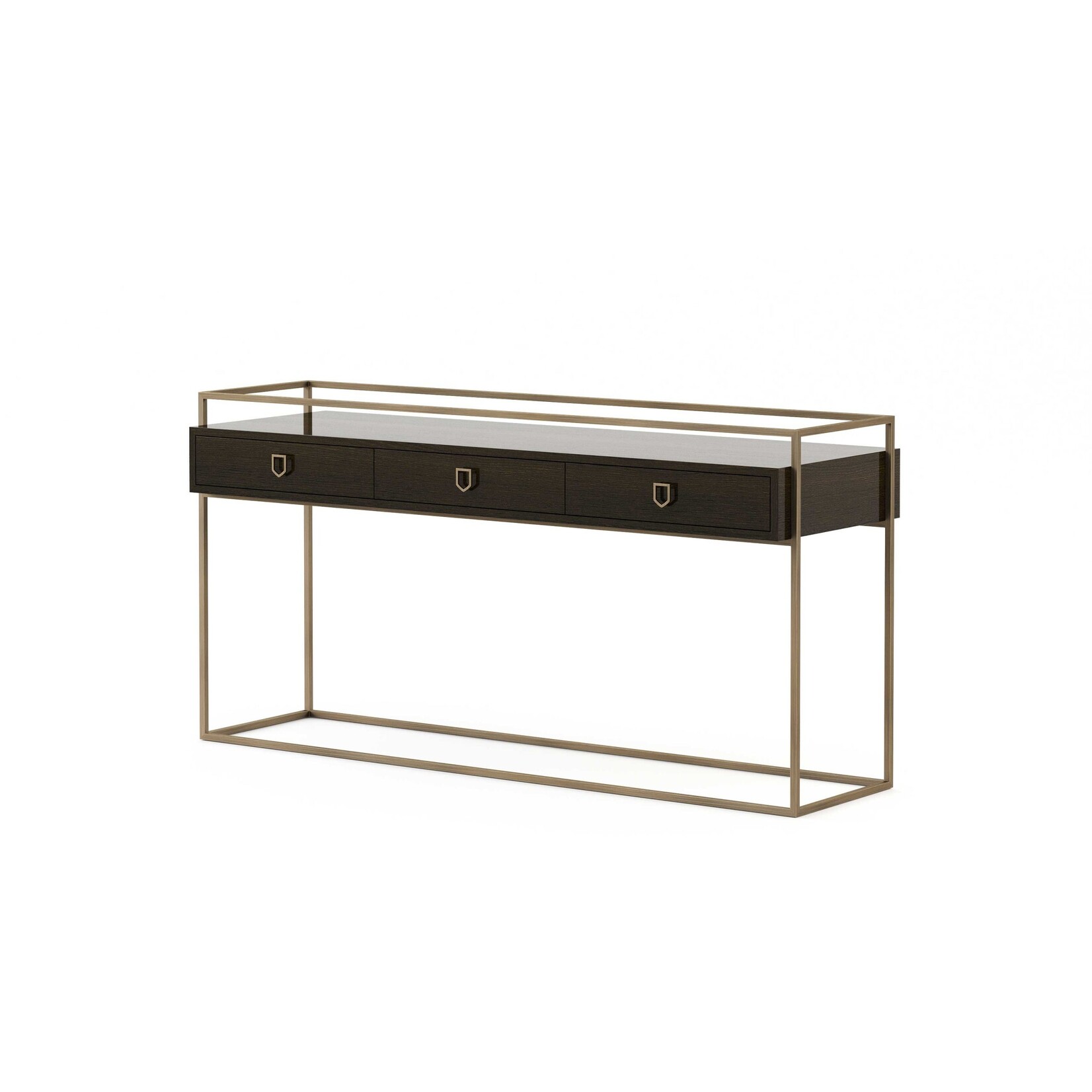 Stylish Club The three-drawer Cocktail console