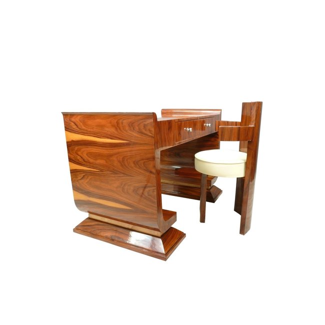 Art Deco Desk Rosewood