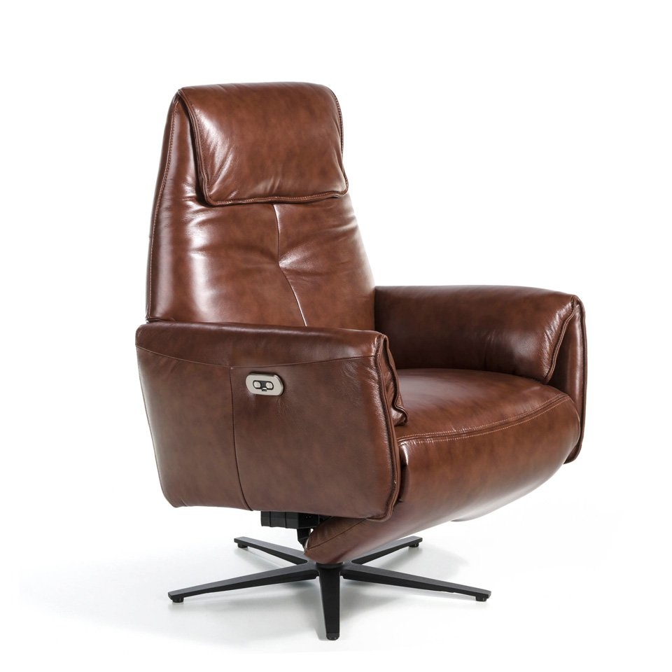 Double recliner chair 2025 leather