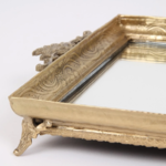 Dutch & Style Rectangular tray with mirror