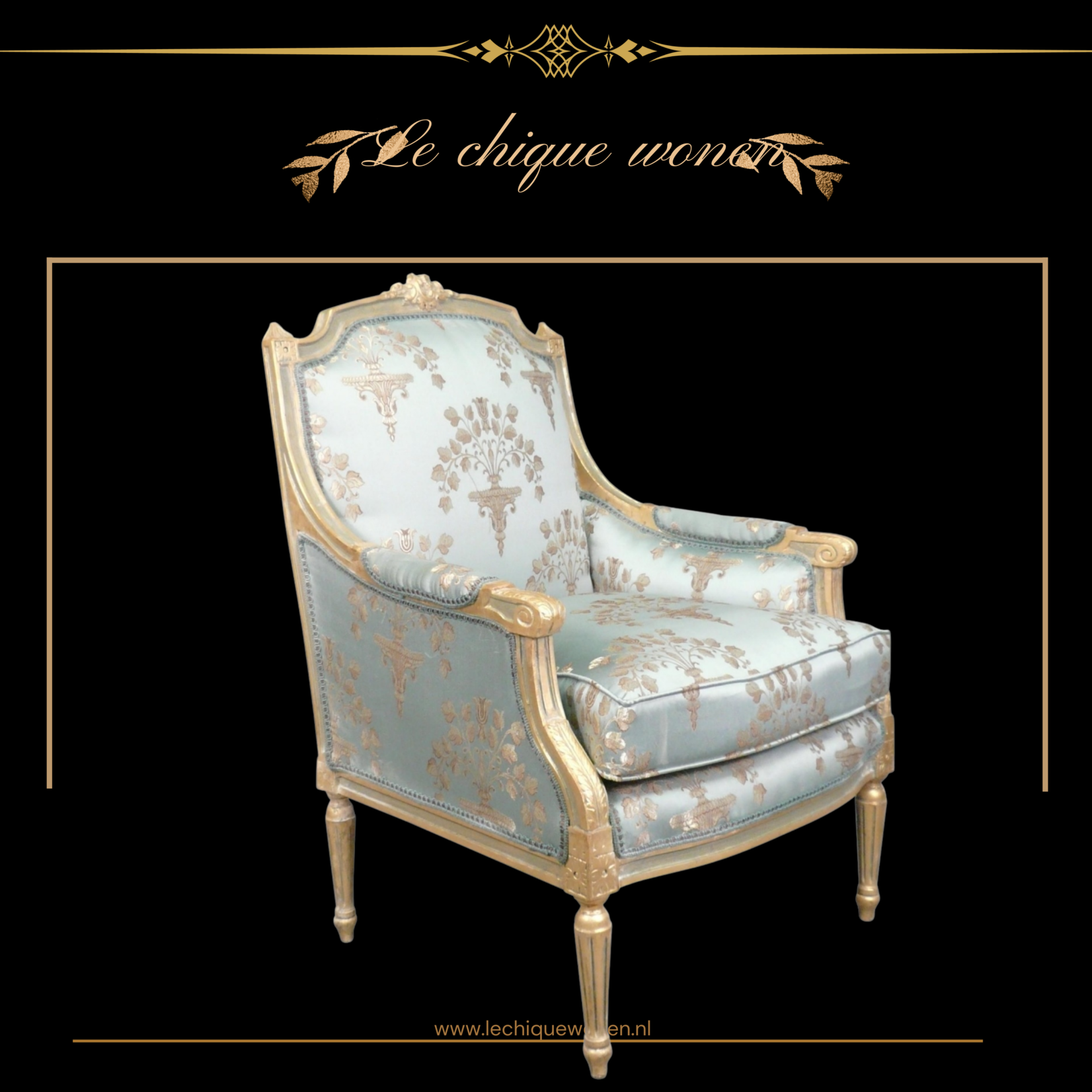 LC BERGÈRE LOUIS XVI BLUE