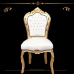 LC Dining room chair gold white sky