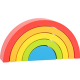 Small Foot Houten bouwblokken regenboog Small Foot Houten bouwblokken regenboog