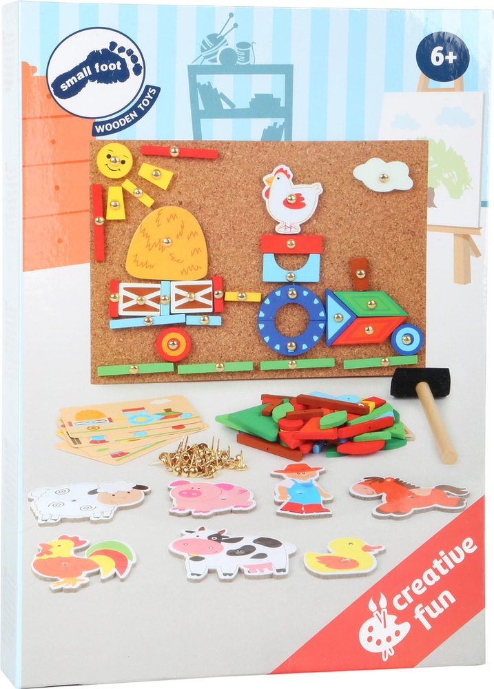 Small Foot Hamertje tik "boerderij"