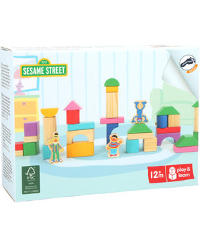 Small Foot Sesamstraat bouwblokken Small Foot Sesamstraat bouwblokken