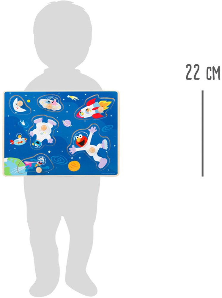 Small Foot Sesamstraat ruimte puzzel Small Foot Sesamstraat ruimte puzzel