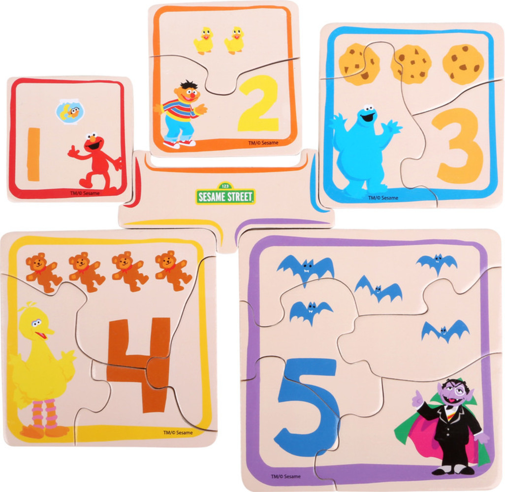 Small Foot Sesamstraat Puzzeldoos Small Foot Sesamstraat Puzzeldoos