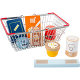 Small Foot Boodschappen in winkelmandje "vers" Small Foot Boodschappen in winkelmandje "vers"