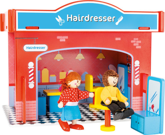Small Foot Speelhuis kapperssalon Small Foot Speelhuis kapperssalon