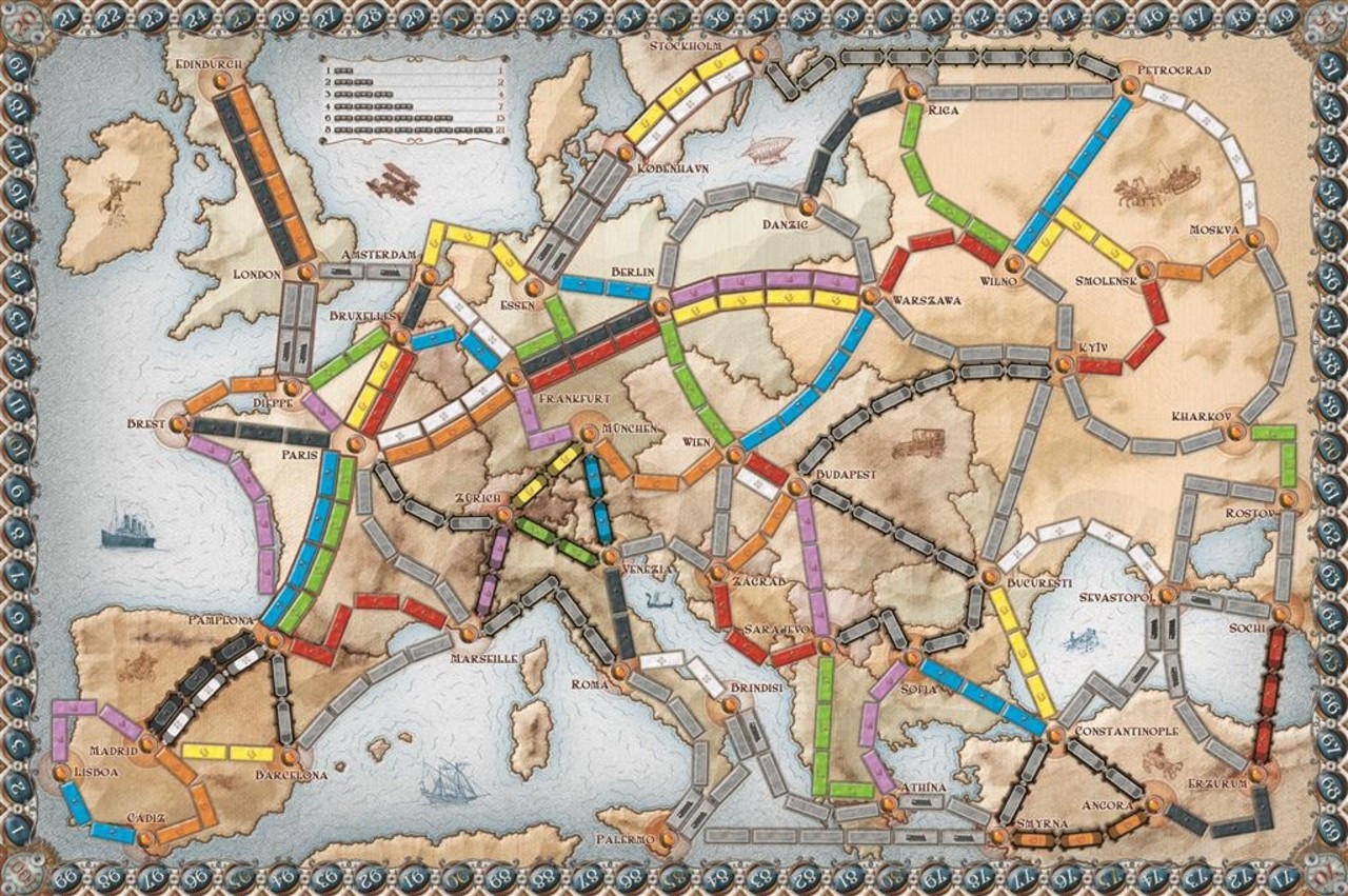 Days of Wonder Ticket to ride Europe - Bordspel 8+