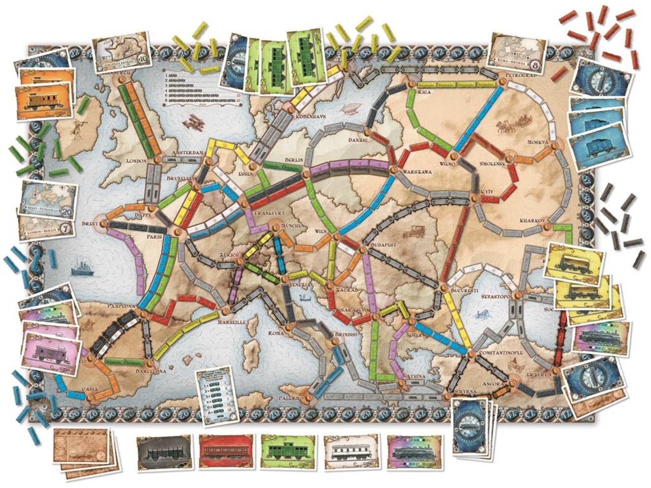 Days of Wonder Ticket to ride Europe - Bordspel 8+