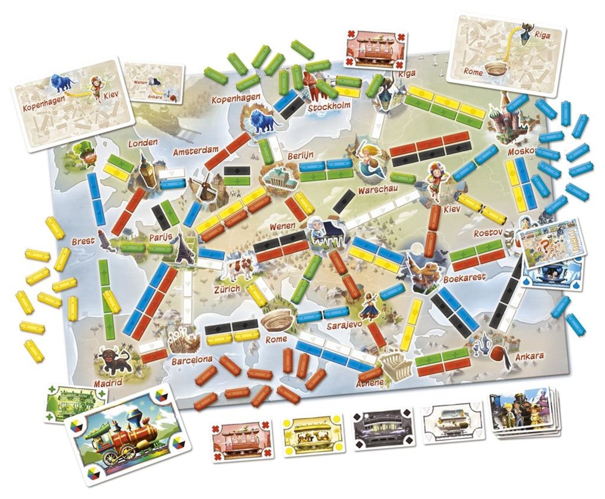 Days of Wonder Ticket to Ride Mijn Eerste Reis Days of Wonder Ticket to Ride Mijn Eerste Reis