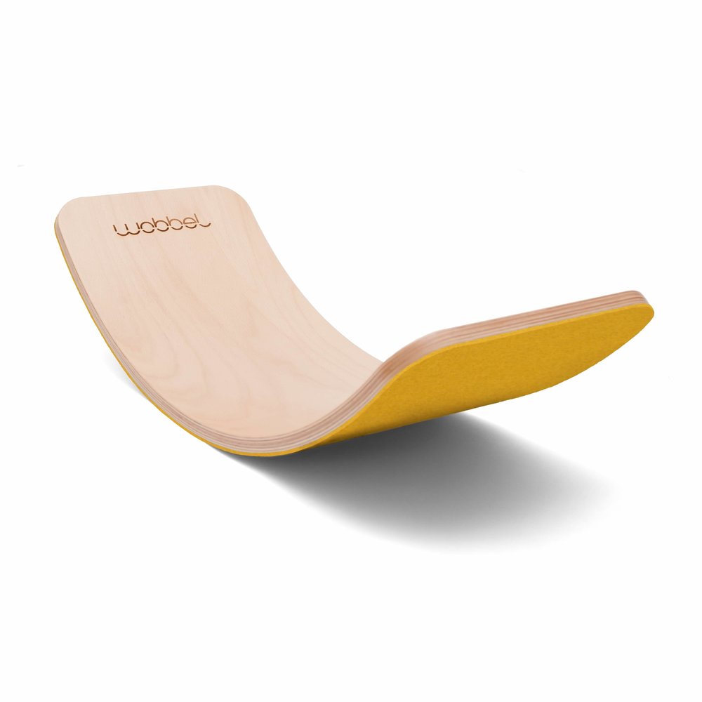 Wobbel Wobbel Pro Vilt Mosterd | Blank gelakt Wobbel Wobbel Pro Vilt Mosterd | Blank gelakt