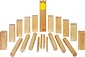 Kubb spel groot Kubb spel groot