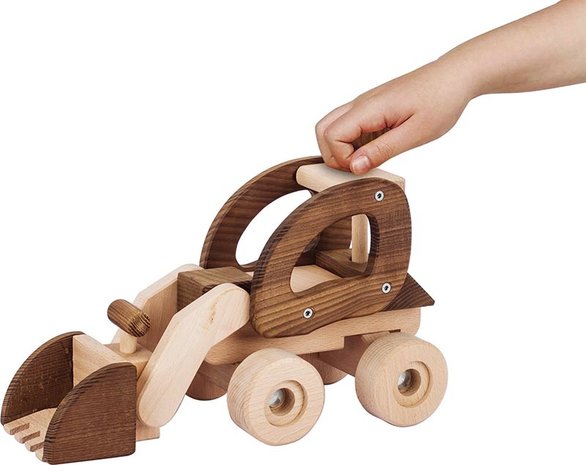 Goki Bulldozer stuurbaar Goki Bulldozer stuurbaar