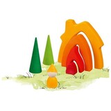 Goki Houten dwergen huisje Goki Houten dwergen huisje
