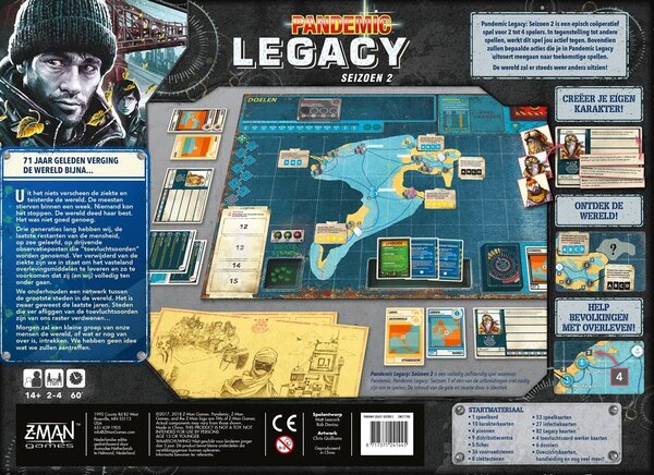 Z-Man Games Pandemic Legacy - Seizoen 2 "Zwart" Z-Man Games Pandemic Legacy - Seizoen 2 "Zwart"