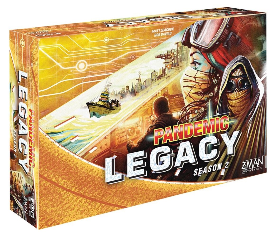 Z-Man Games Pandemic Legacy - Seizoen 2 "Geel" Z-Man Games Pandemic Legacy - Seizoen 2 "Geel"